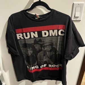 Vintage Run DMC Black Graphic T-Shirt